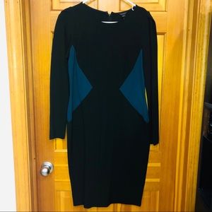 NWT Ann Taylor - 6 - thick long sleeve dress